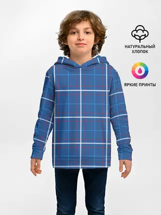 Детское худи / Шотландка