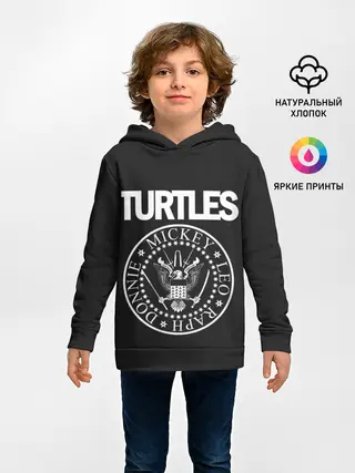 Детское худи / Ramones x TMNT