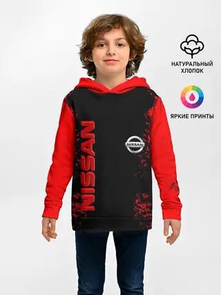 Детское худи / NISSAN RED
