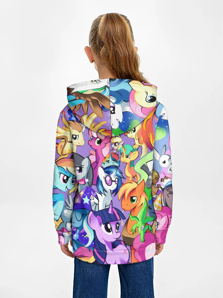 Детское худи / МАЛЕНЬКИЕ ПОНИ