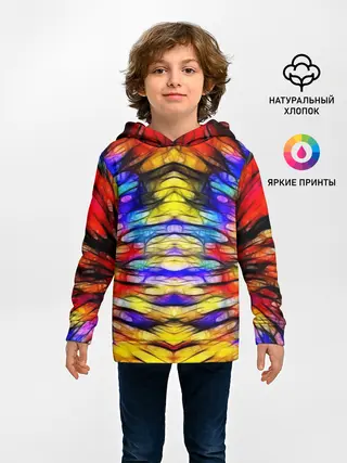 Детское худи / Батик. Краски