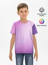 Детская базовая футболка / Нежный фиолет