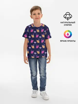 Детская базовая футболка / Балерины в танце