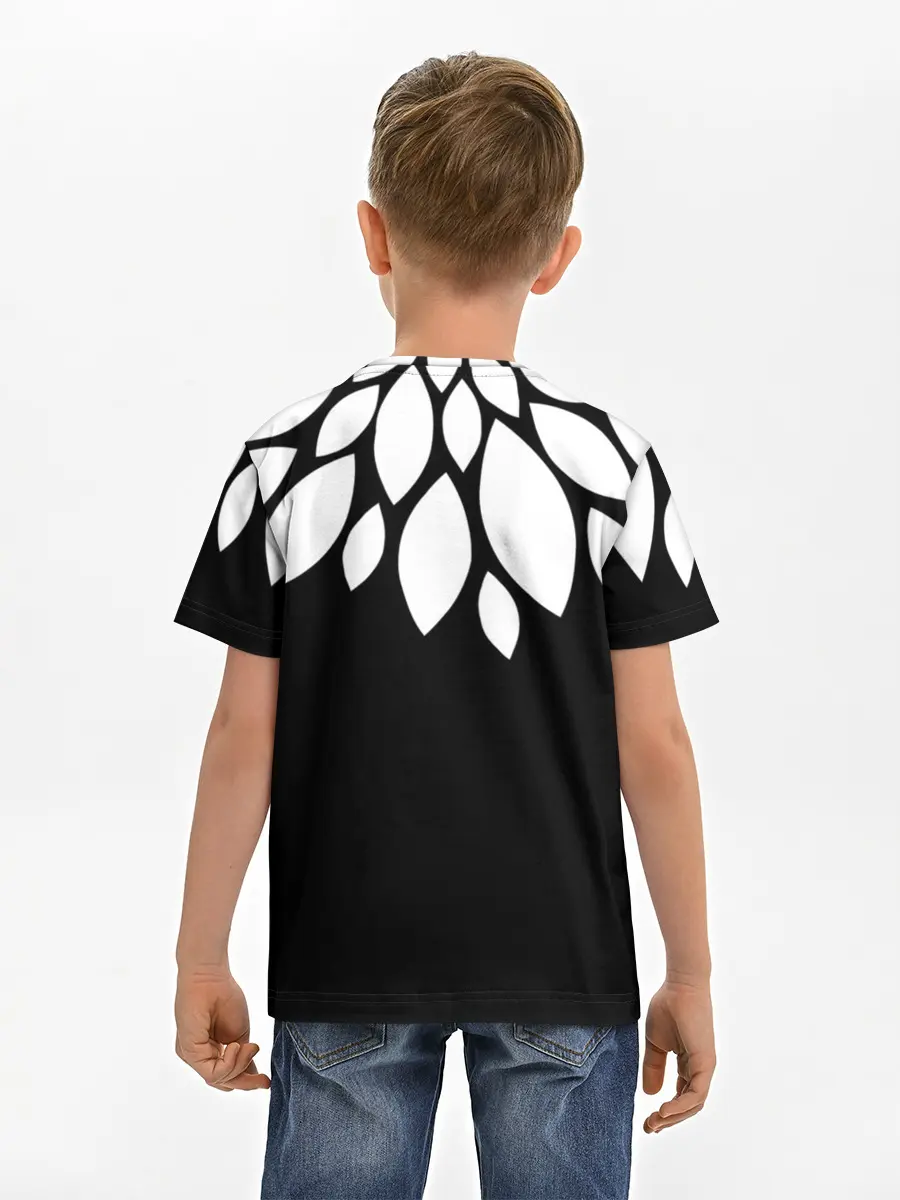 Детская базовая футболка / Лепестки