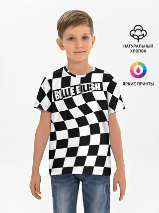 Детская базовая футболка / BILLIE EILISH