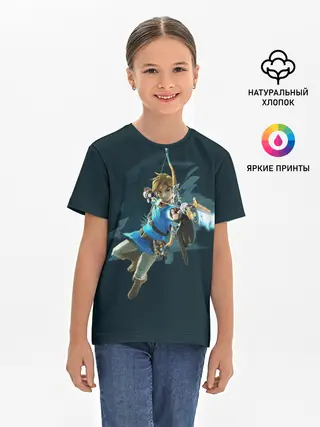 Детская базовая футболка / The Legend of Zelda