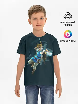 Детская базовая футболка / The Legend of Zelda