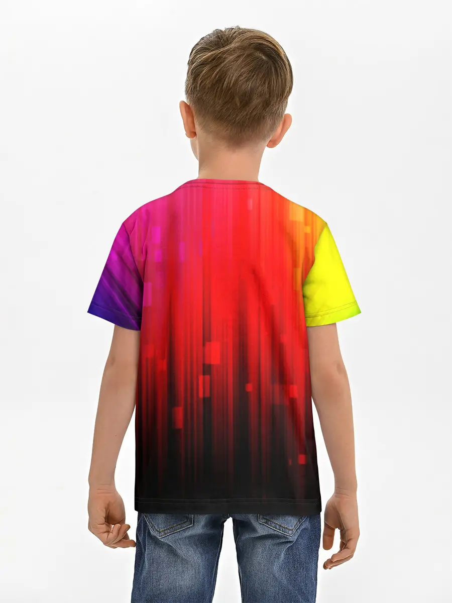Детская базовая футболка / АБСТРАКТНЫЕ КРАСКИ