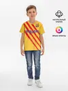 Детская базовая футболка / Suarez 4-th kit 19-20