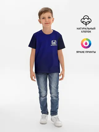 Детская базовая футболка / HONDA