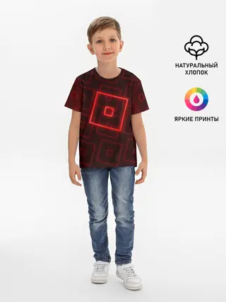 Детская базовая футболка / Roblox