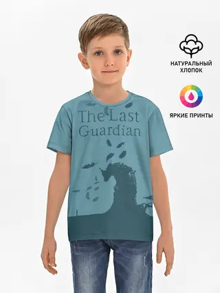 Детская базовая футболка / the last guardian