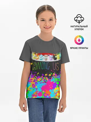 Детская базовая футболка / Among Us | Pokemon | Покемон