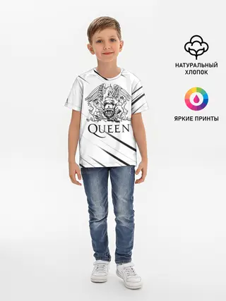 Детская базовая футболка / QEEN | Куин