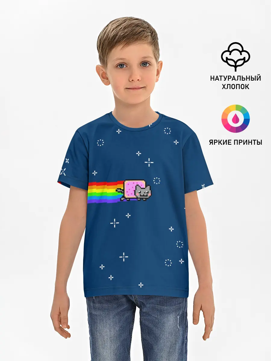 Детская базовая футболка / Нянкот