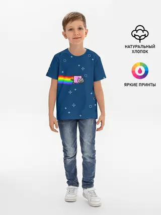 Детская базовая футболка / Нянкот