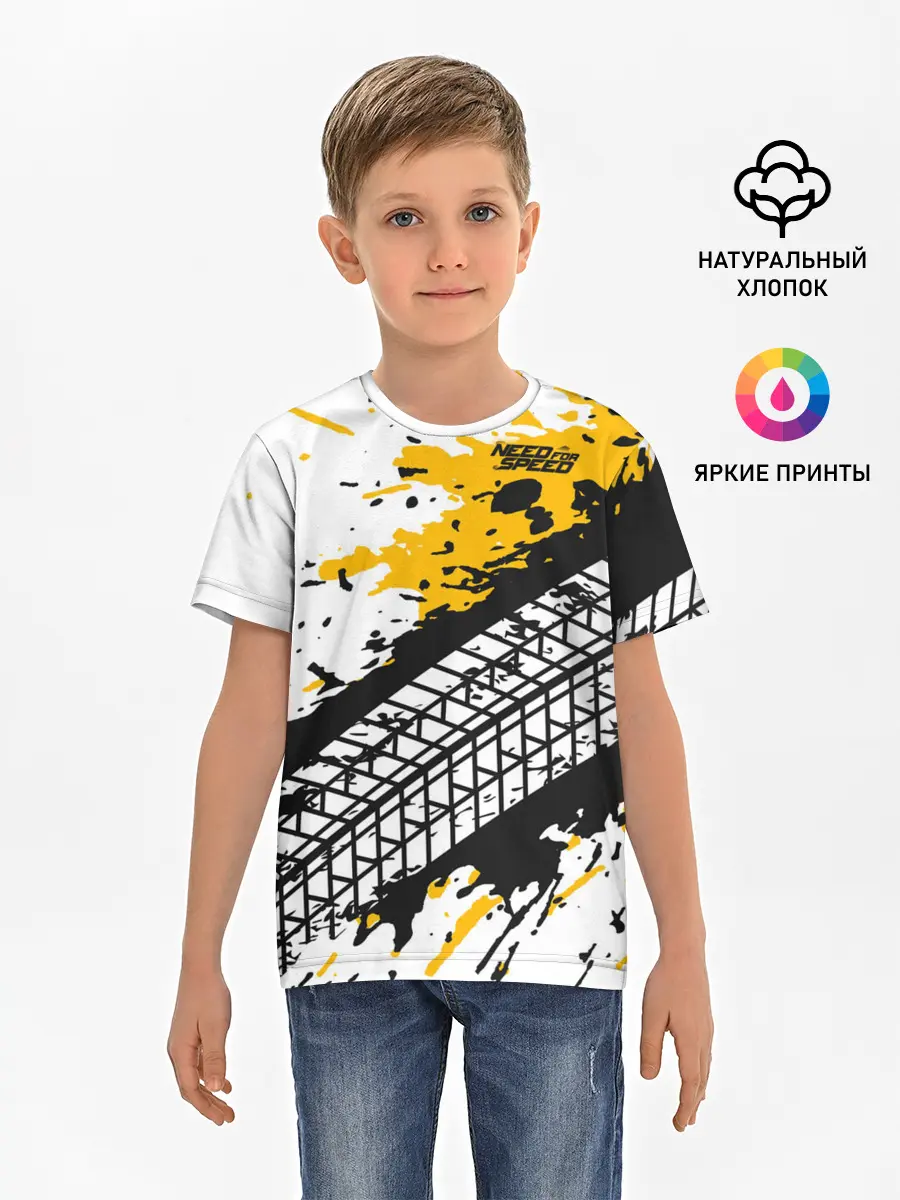 Детская базовая футболка / Need for Speed