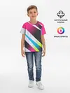 Детская базовая футболка / Sport style: Линии