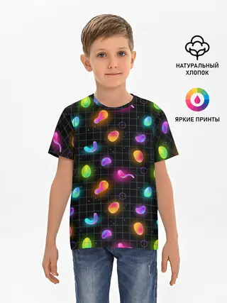 Детская базовая футболка / Ночные фонарики-светлячки