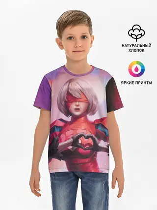 Детская базовая футболка / NieR