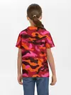 Детская базовая футболка / CAMOUFLAGE RED