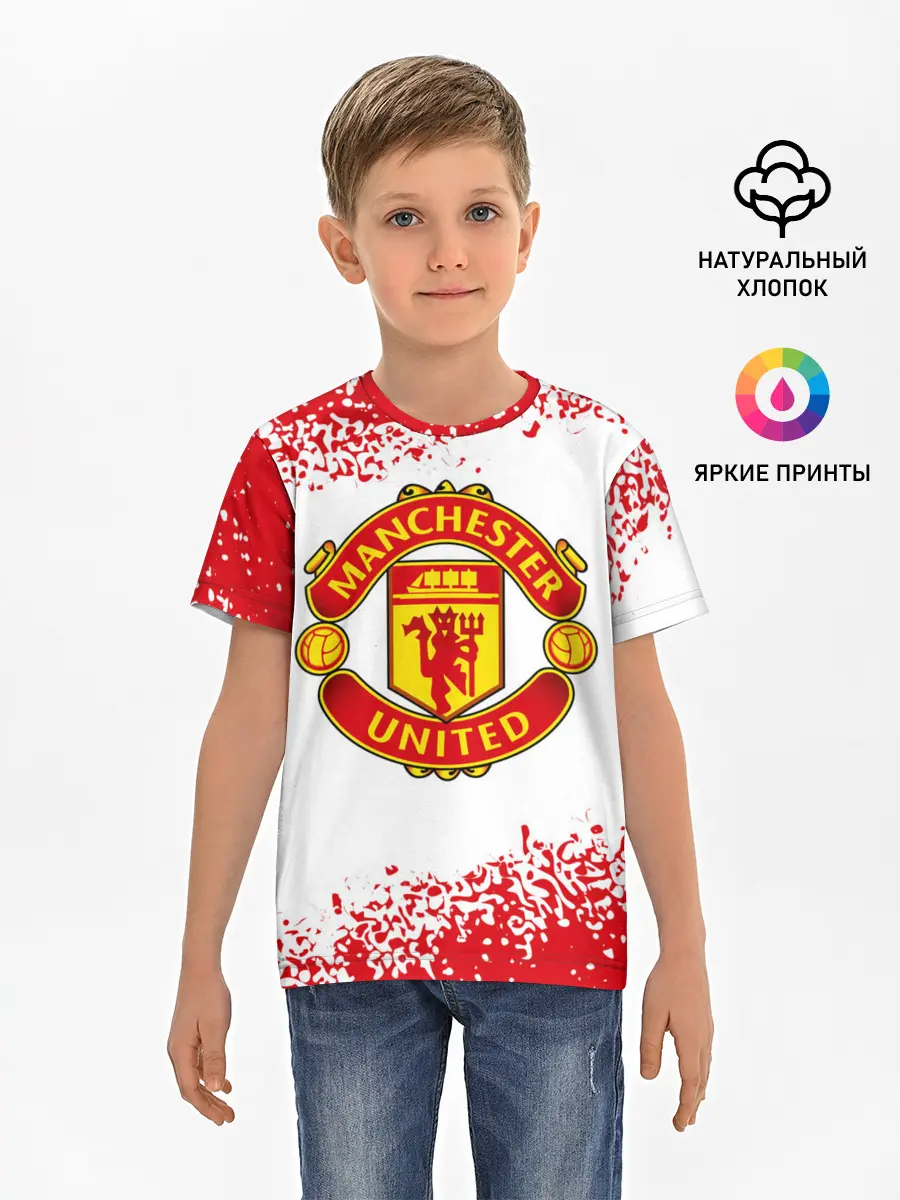 Детская базовая футболка / MANCHESTER UNITED