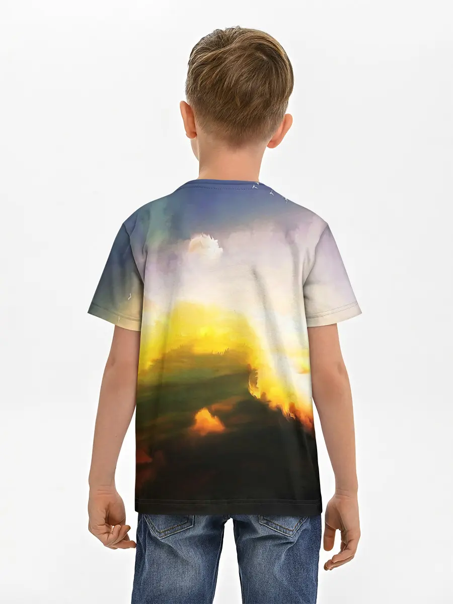 Детская базовая футболка / Как приручить дракона