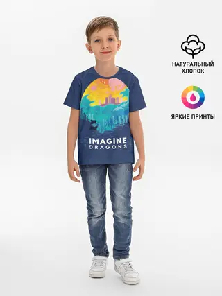 Детская базовая футболка / Imagine Dragons