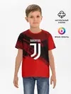 Детская базовая футболка / JUVENTUS SPORT RED