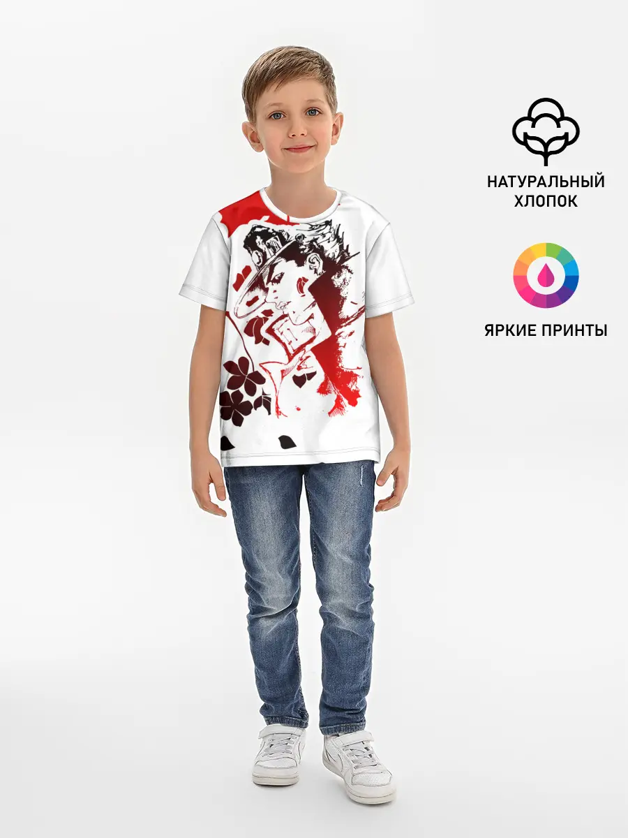 Детская базовая футболка / JoJo Bizarre Adventure