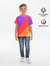 Детская базовая футболка / РАДУЖНАЯ ГЕОМЕТРИЯ / RAINBOW GEOMETRY