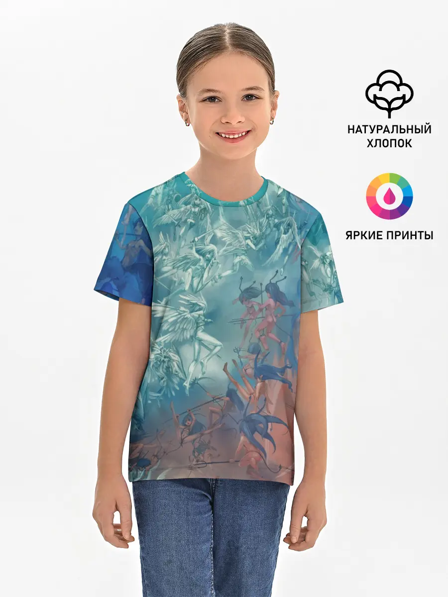 Детская базовая футболка / Ангелы и Демоны