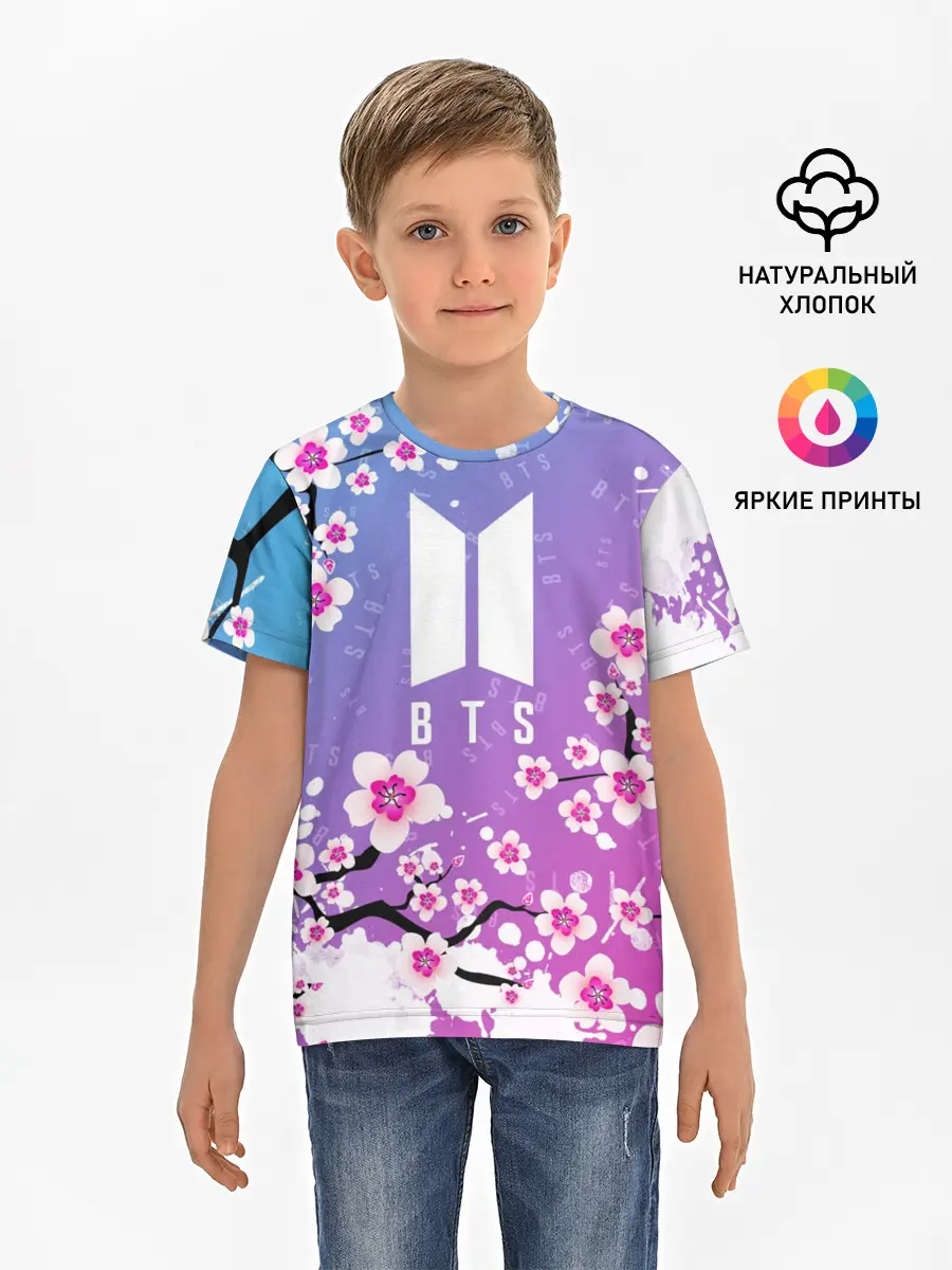 Детская базовая футболка / BTS