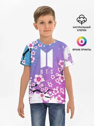 Детская базовая футболка / BTS