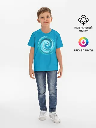 Детская базовая футболка / Водоворот