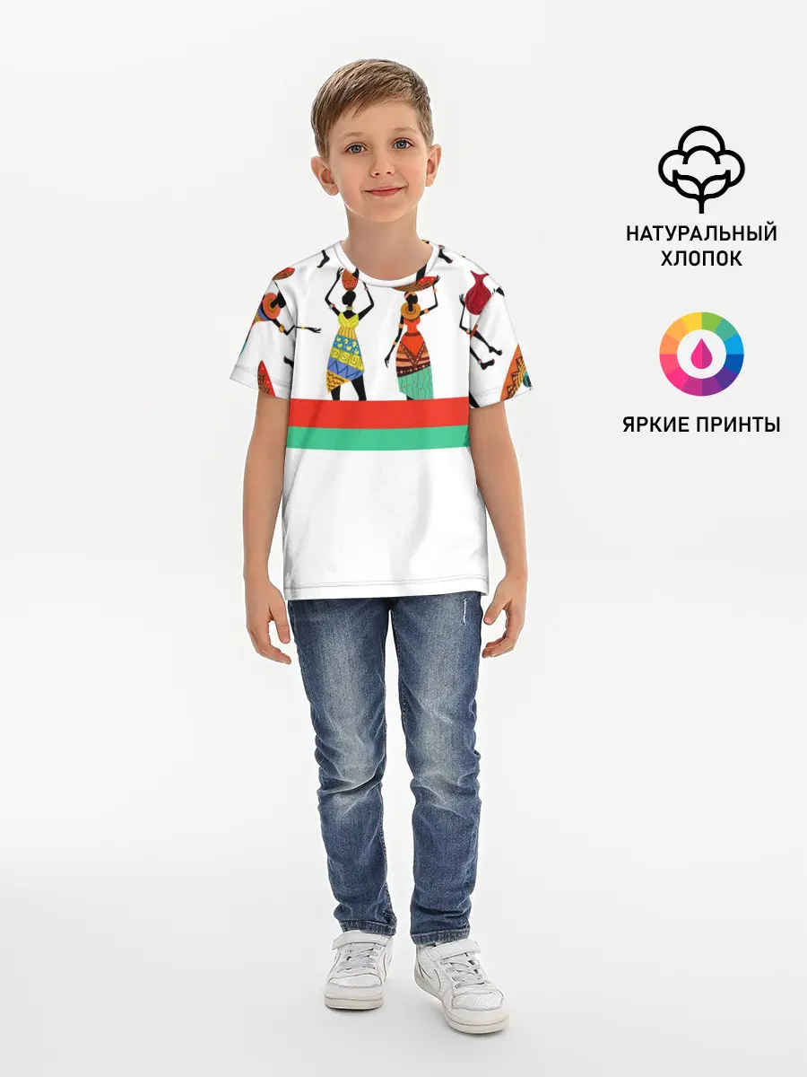 Детская базовая футболка / Девушки