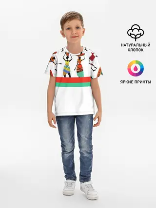 Детская базовая футболка / Девушки