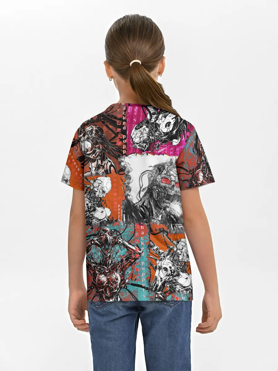 Детская базовая футболка / Cyberpunk 2077