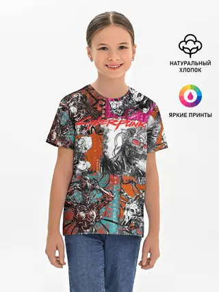 Детская базовая футболка / Cyberpunk 2077