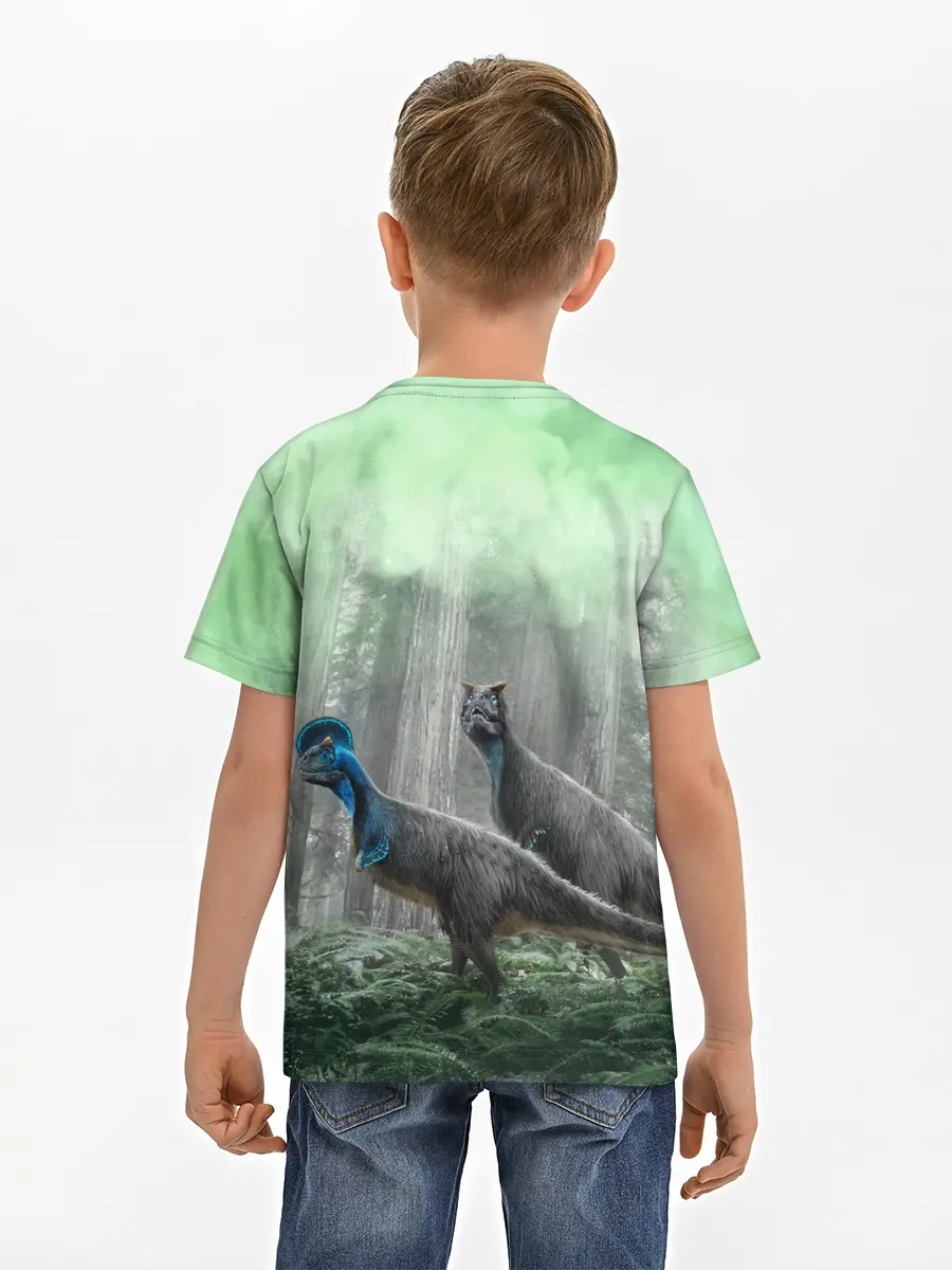 Детская базовая футболка / Jurassic World | Мир Юрского периода