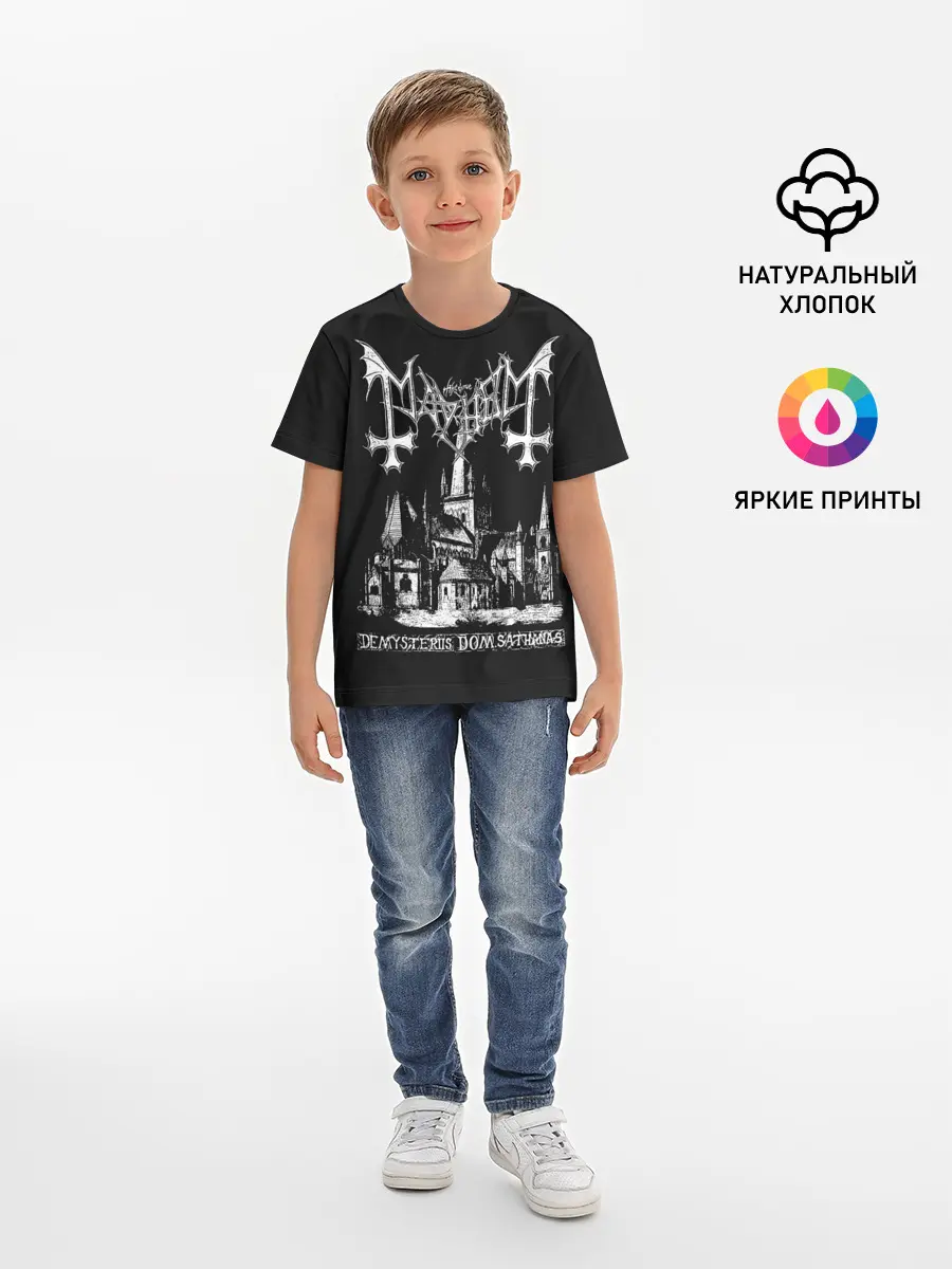 Детская базовая футболка / Mayhem