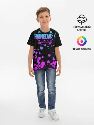 Детская базовая футболка / Rainbow Six Siege