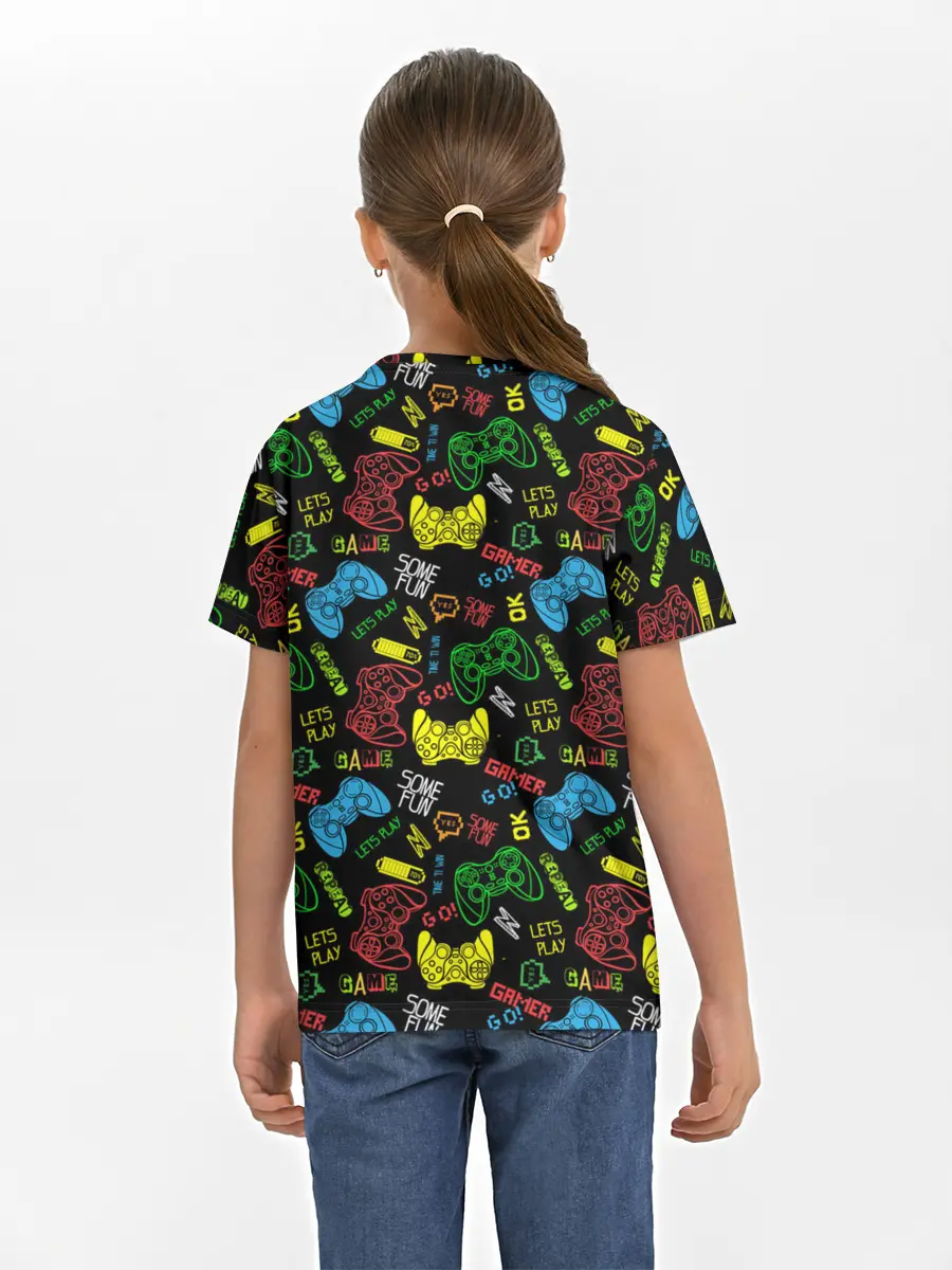 Детская базовая футболка / Топ-геймер