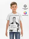 Детская базовая футболка / JUSTIN BIEBER