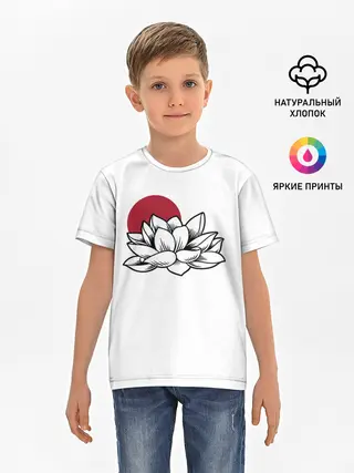 Детская базовая футболка / КУВШИНКА НИМФЕЯ | WATER LILY
