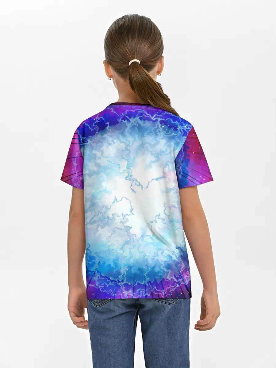 Детская базовая футболка / ГОСПОЖА ГАЛАКТИКА | SPACE GIRL