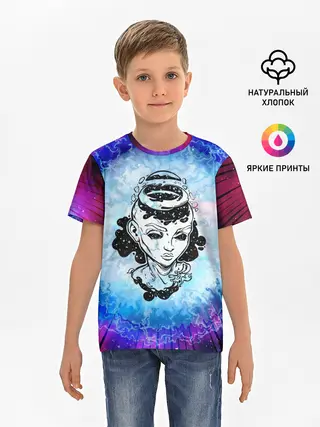 Детская базовая футболка / ГОСПОЖА ГАЛАКТИКА | SPACE GIRL