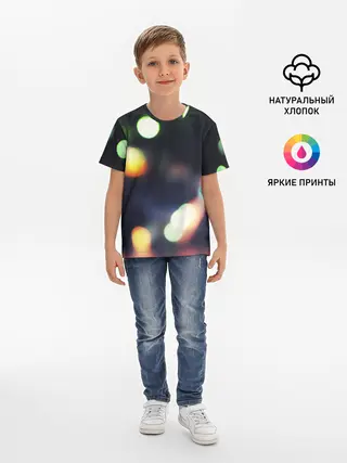 Детская базовая футболка / NIGHT | НОЧЬ