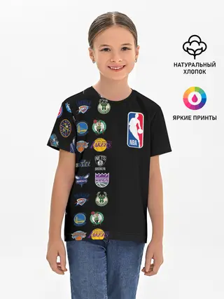 Детская базовая футболка / NBA