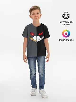 Детская базовая футболка / KUROKUMA x MONOKUMA